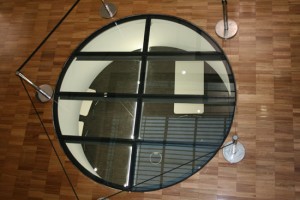 Circle Glass Floor