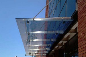 glass canopy